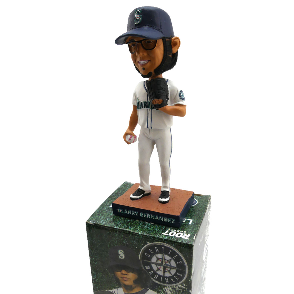 Larry Bernandez 2011 ROOT Sports Bobblehead Seattle Mariners MLB Collectible